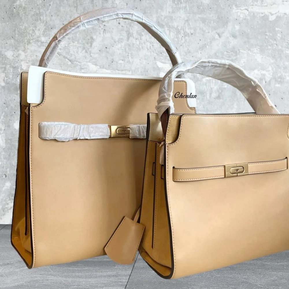 Tory Burch Large LEE RADZIWILL DOUBLE BAG - Picture 8 of 15